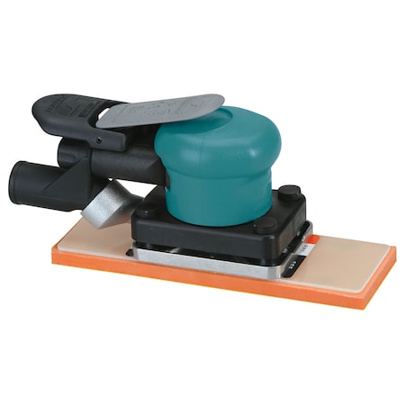 DYNABRADE 68 mm x 196 mm Dynabug II Orbital Sander, Central-Vacuum, 58512 58512